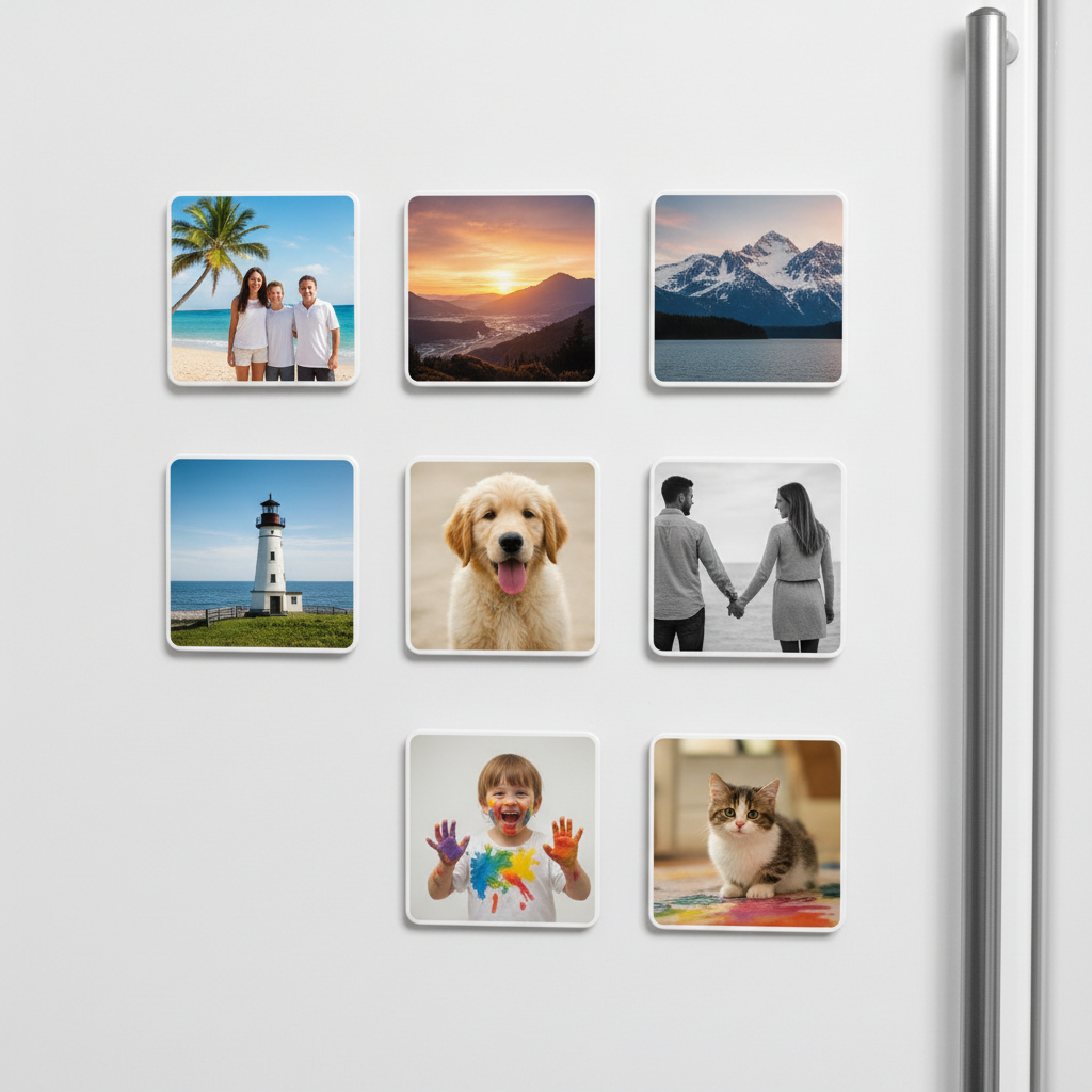 2x2 Photo Magnets